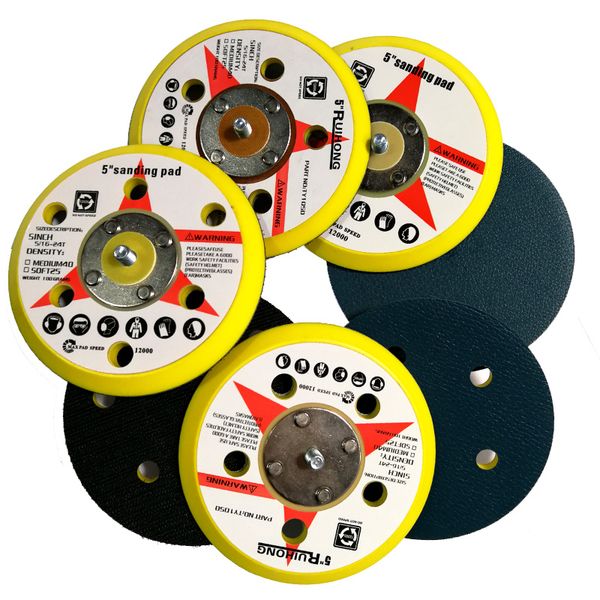 5inch 125mm 5/16"-24 thread back-up sanding pad sander backing pad for polishing & grinding power tools accessories